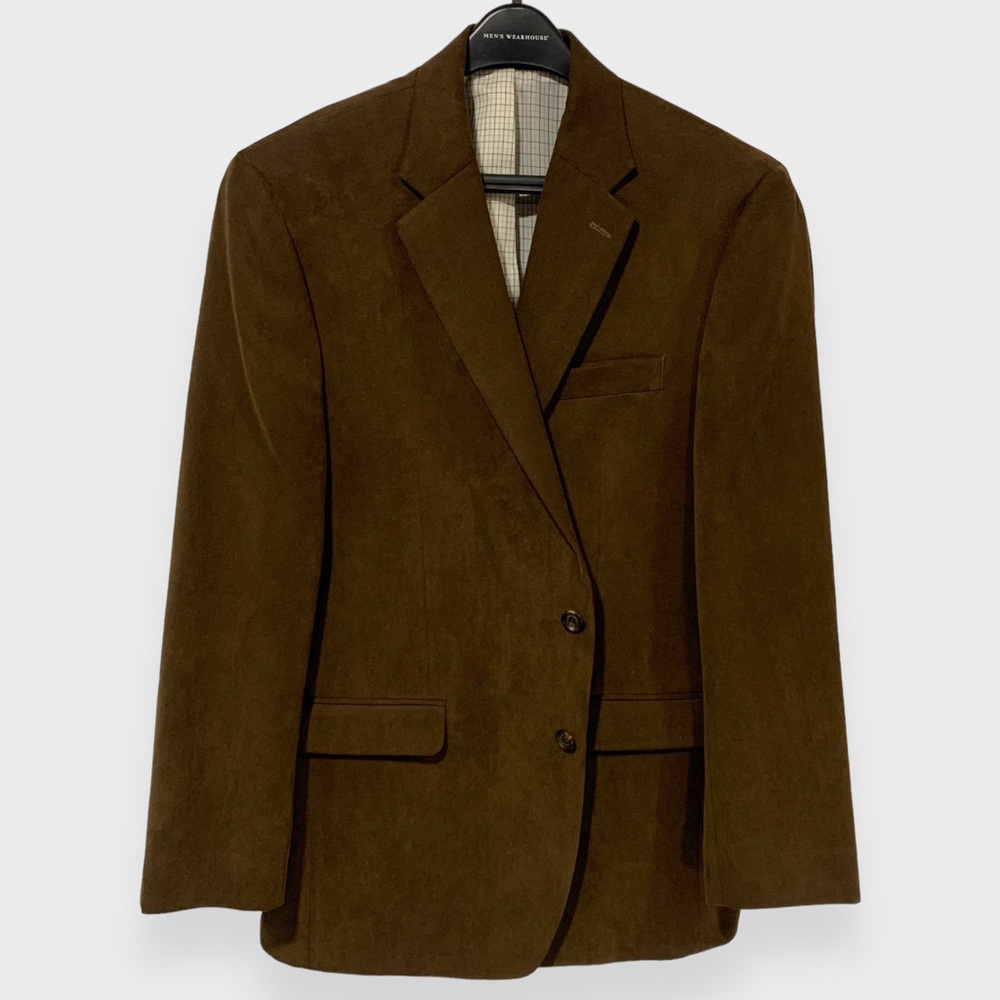 Lauren Ralph Lauren Dark Brown Blazer | Brown Mens Blazer | Size 42R